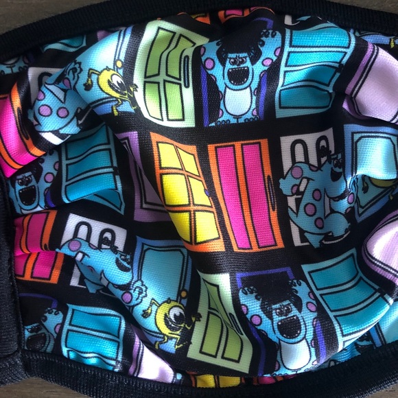 Monster Inc Face Mask - Picture 2 of 3